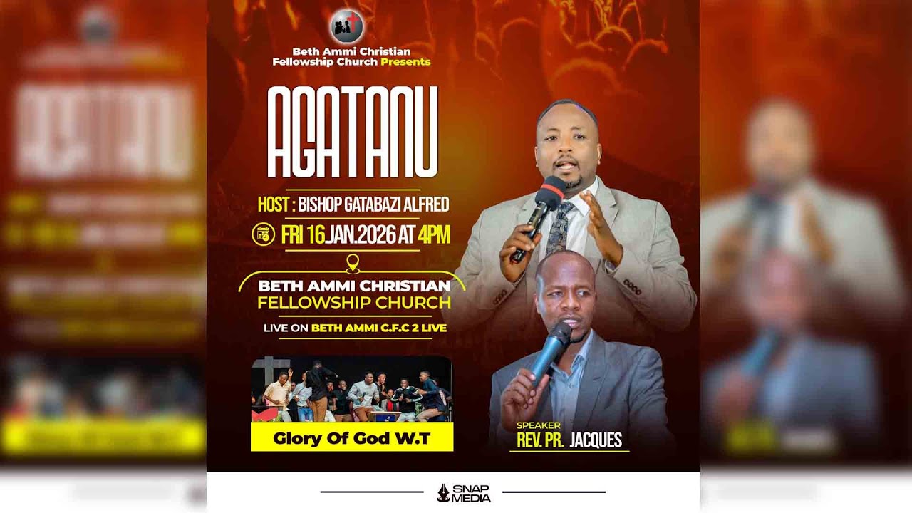 LIVE 🔴 BETH AMMI CFC AGATANU SERVICE ON 16-JAN-2026