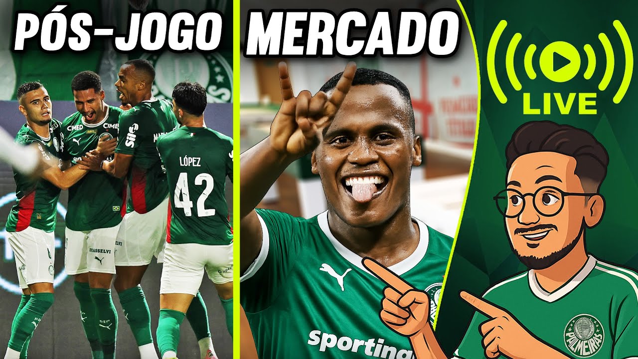 PALMEIRAS MOSTRA ÓTIMO FUTEBOL E JÁ PENSA DO DERBY