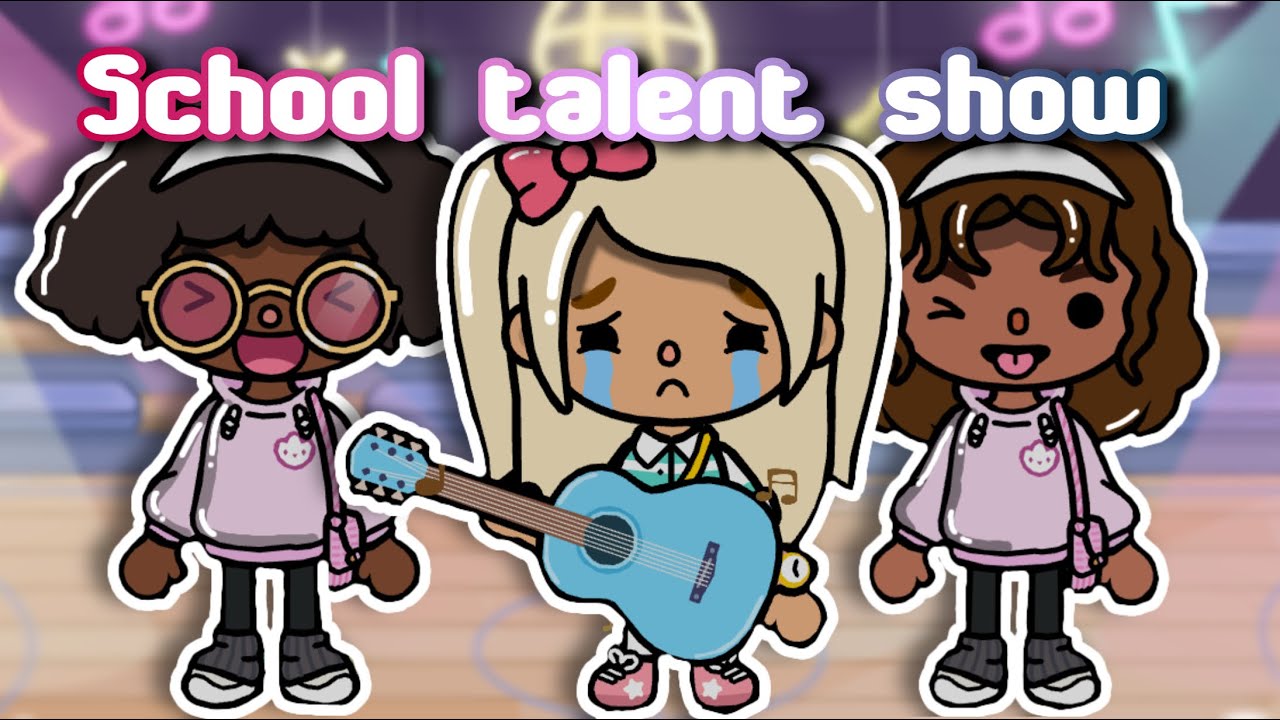 SCHOOL TALENT SHOW!🎤💃🏀|TocaxPanda|Tocaboca roleplay