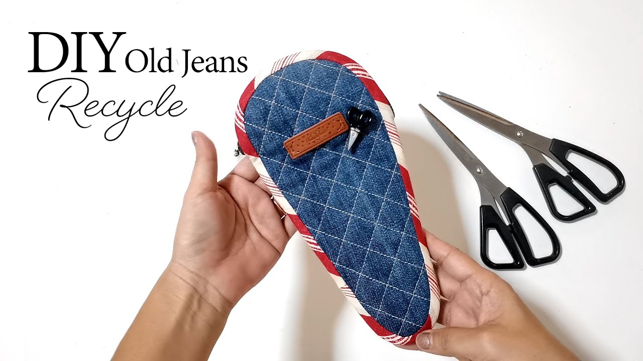DIY Old jeans recycle | Sewing Tutorial (ep217)