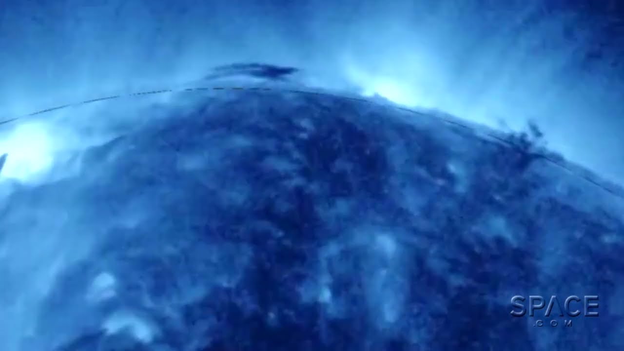 5-Million-Degree Tornado Churns Across Sun | Time-Lapse Video