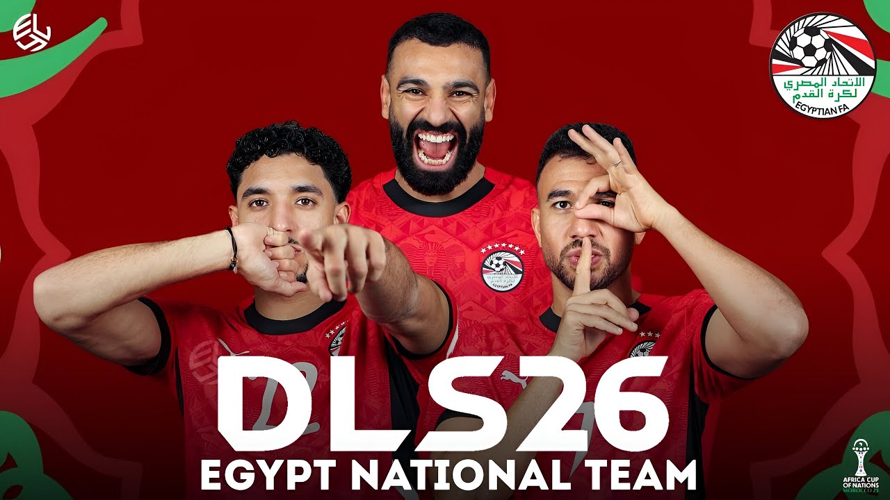 دريم ليغ سوكر 2026 مود منتخب مصر كأس أمم إفريقيا 25 🇪🇬⚽ تعليق عربي 🎙️🔥 || DLS 2026 EGYPT MOD