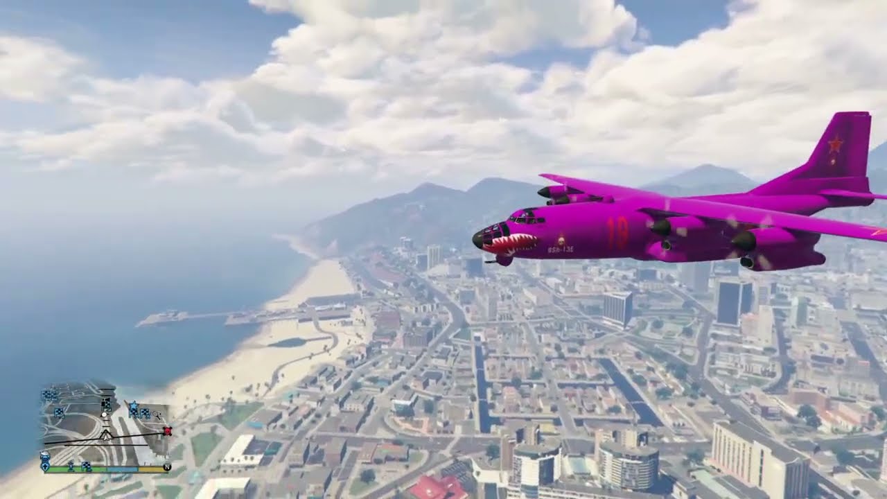 Flying The RM-10 Bombushka GTA 5