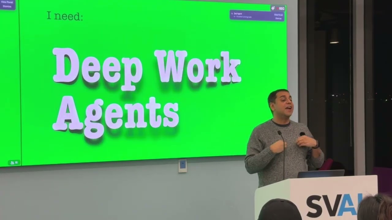 How to Build a Deep Work Agentic Product | Demo at Snowflake