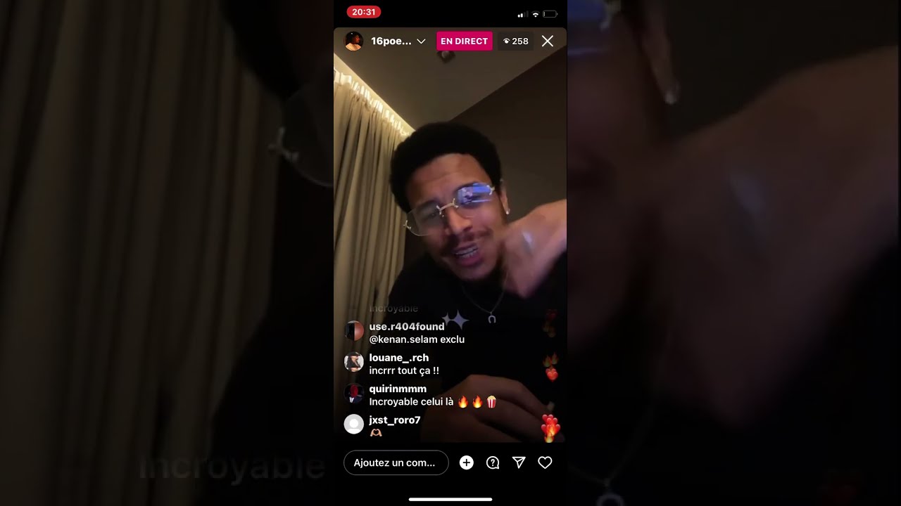 Ashh (Ash Kidd) - Exclu (live Instagram)