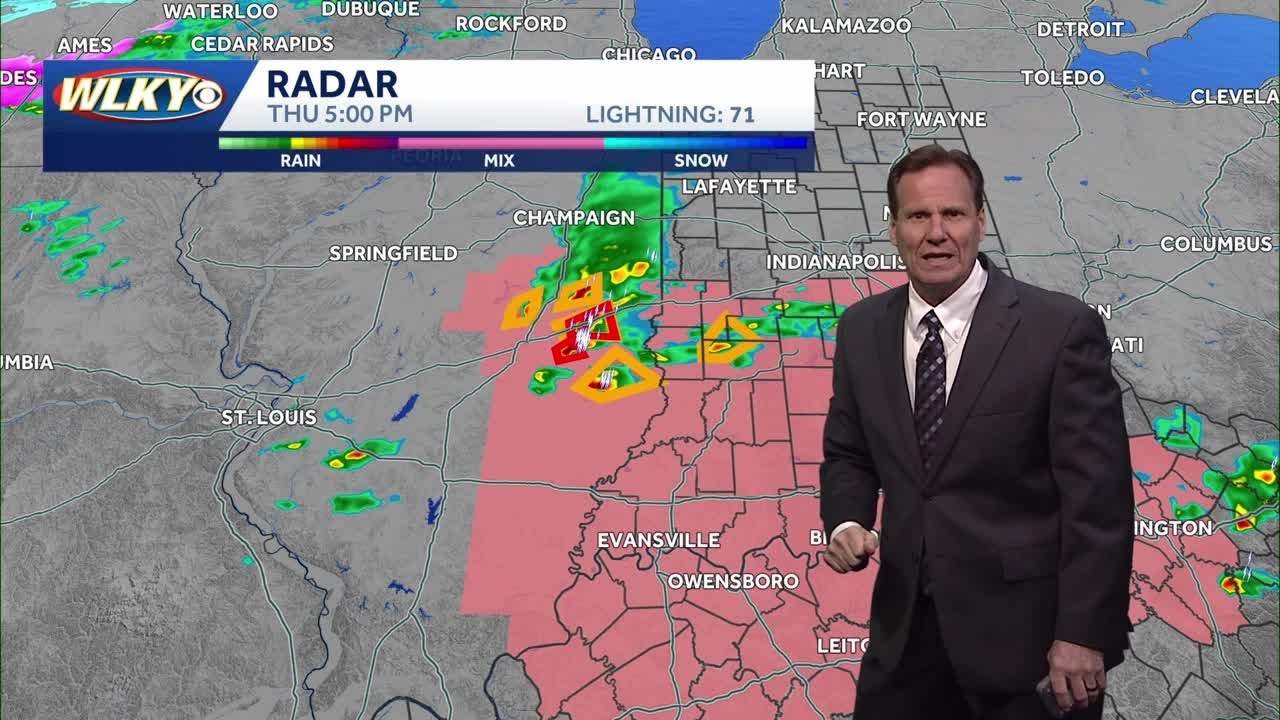 Tornado watch continues, storm chances through the night  | 5 p.m. update