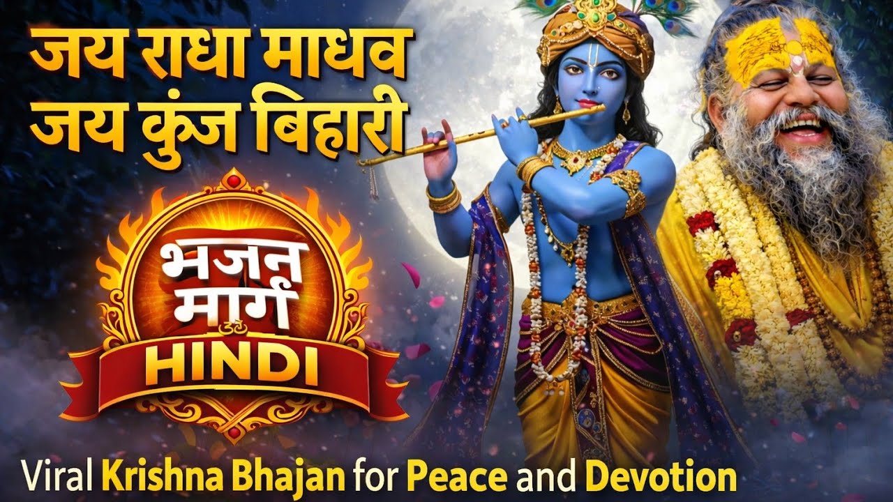 Jai Radha Madhav Jai Kunj Bihari यह भजन आप के दिल को छू लेगा सुनना जरूर 🙏श्री हरिवंश राधा वल्लभ
