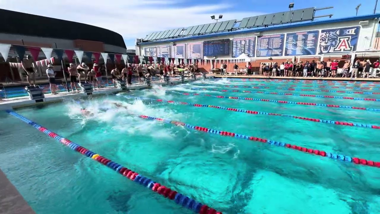 ASU vs UofA Men’s 200 Yard Freestyle Relay 