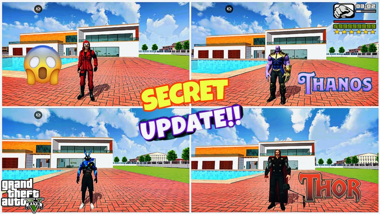 🔥 “Indian Theft Auto SECRET SUPERHERO Update 😱 | Thanos & Thor NEW Characters Unlocked!” #GTA5mode 