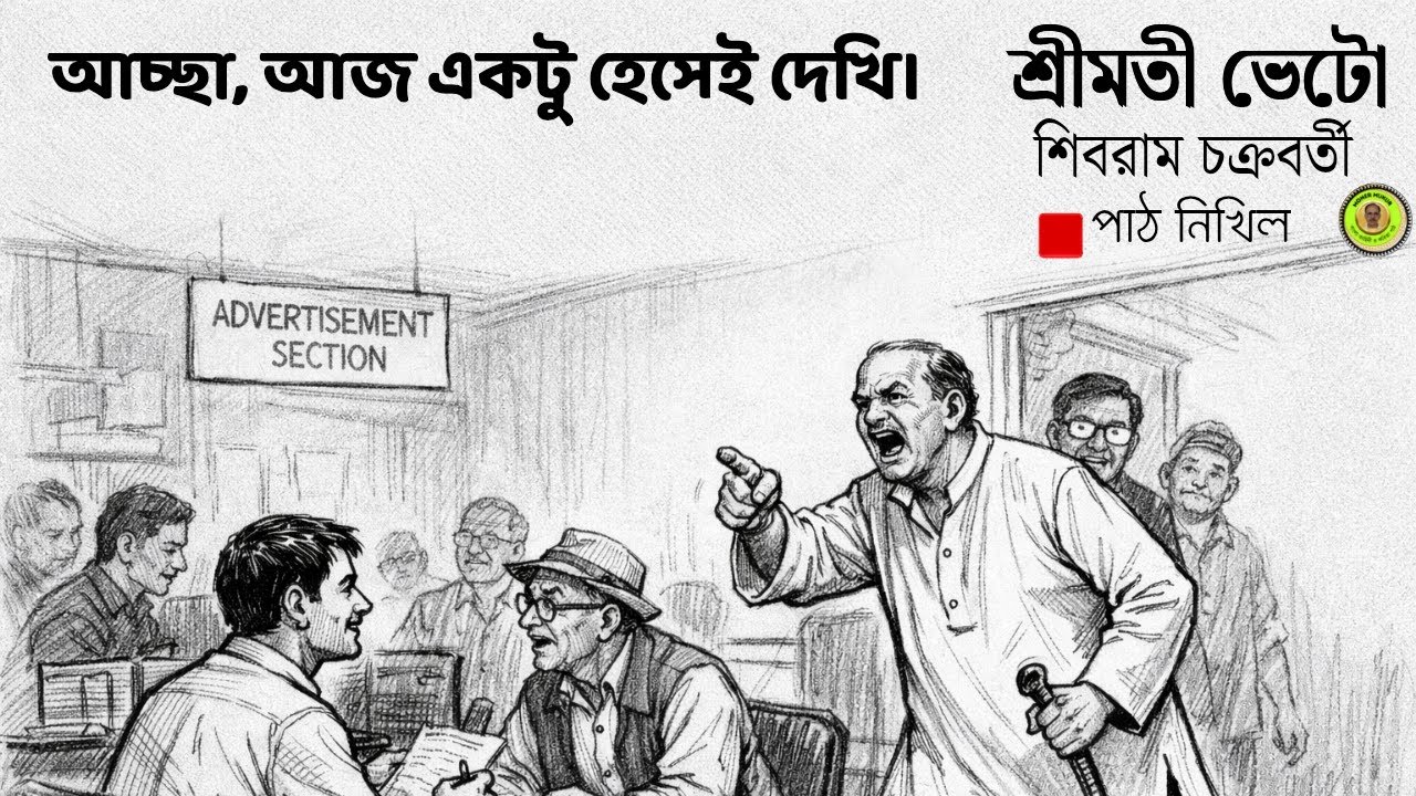 শ্রীমতী ভেটো।  শিবরাম চক্রবর্তী । Audii Golpo Bengali। Bangla Audio Book । Hasir Golpo
