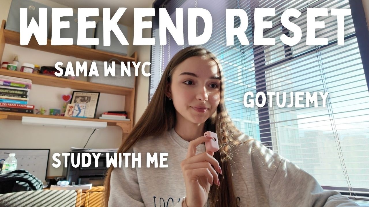 VLOG🇺🇸| gotuję ze wsp&oacute;łlokatorką, znowu śnieżyca, napisał do mnie
