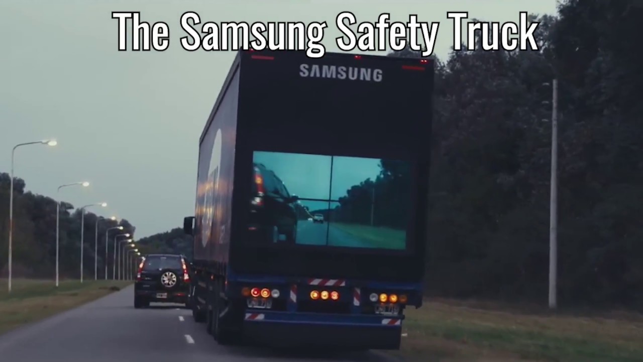 Cool Gadgets - Samsung Safety Truck by Ludicrous Gadgets