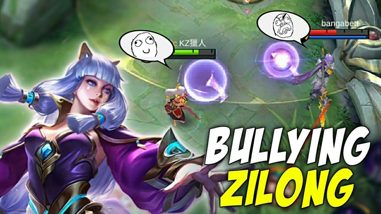 BULLYING ZILONG IS SO MUCH FUN! - MOBILE LEGENDS