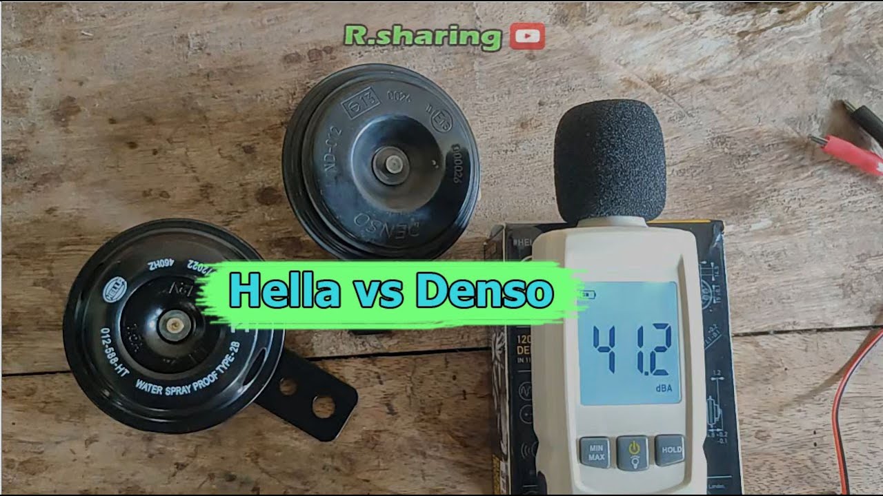 klakson hella vs klakson denso