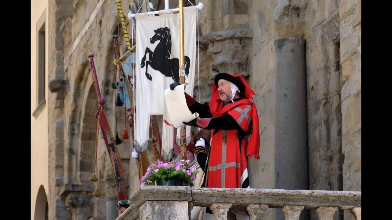 La storia dell'araldo della Giostra del Saracino