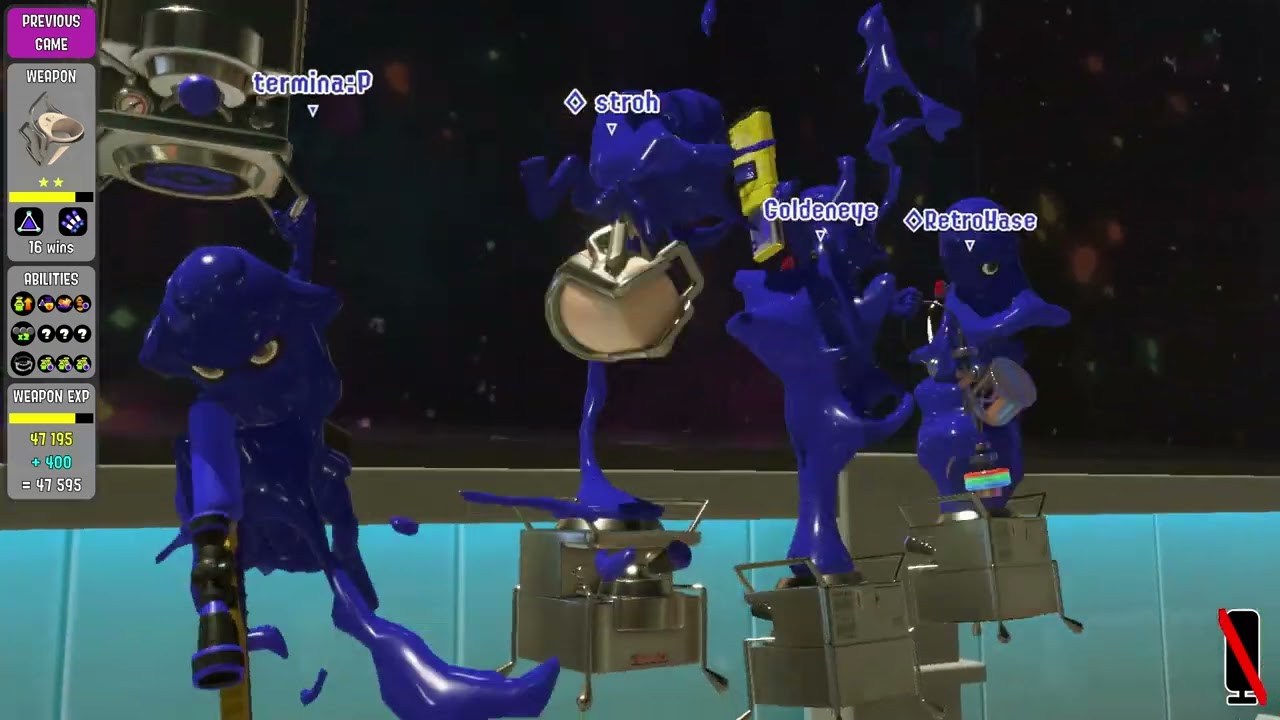 Aufzeichnung: Splatoon 3 insgesamt 4 Waffen auf 3 Sterne grinden mit TenT und Simon vom 05.01.2026