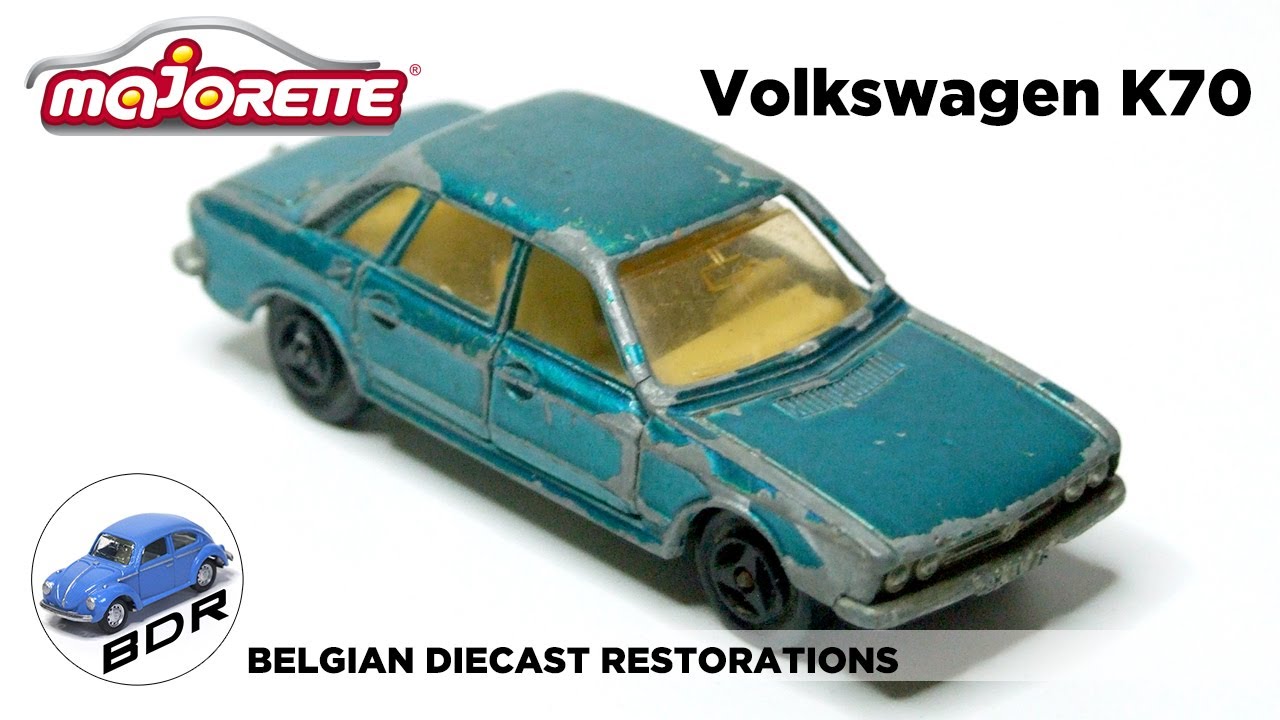 Majorette n°210 - Volkswagen K70 Diecast Restoration