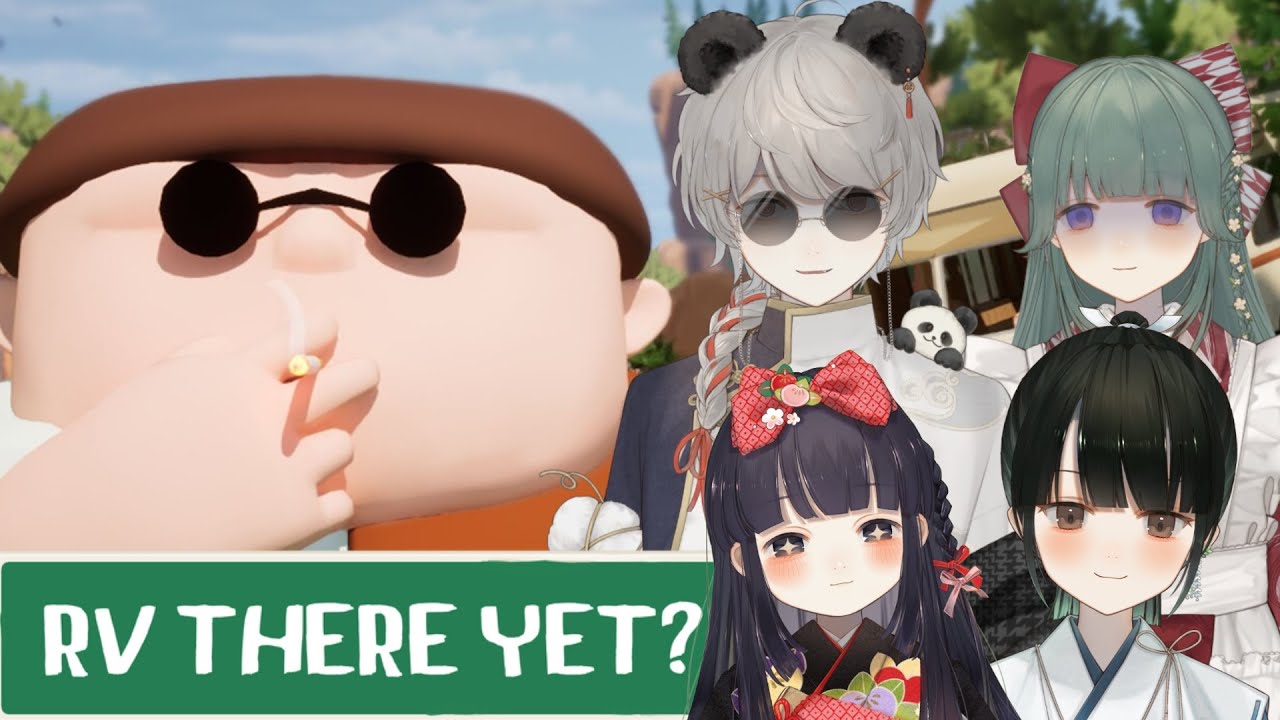 【RV There Yet?】安全運転を心がけてください【#仁義なき猫肉家/鈴川はな/熊乃かのん/神家胡蝶/羊睡レテ】