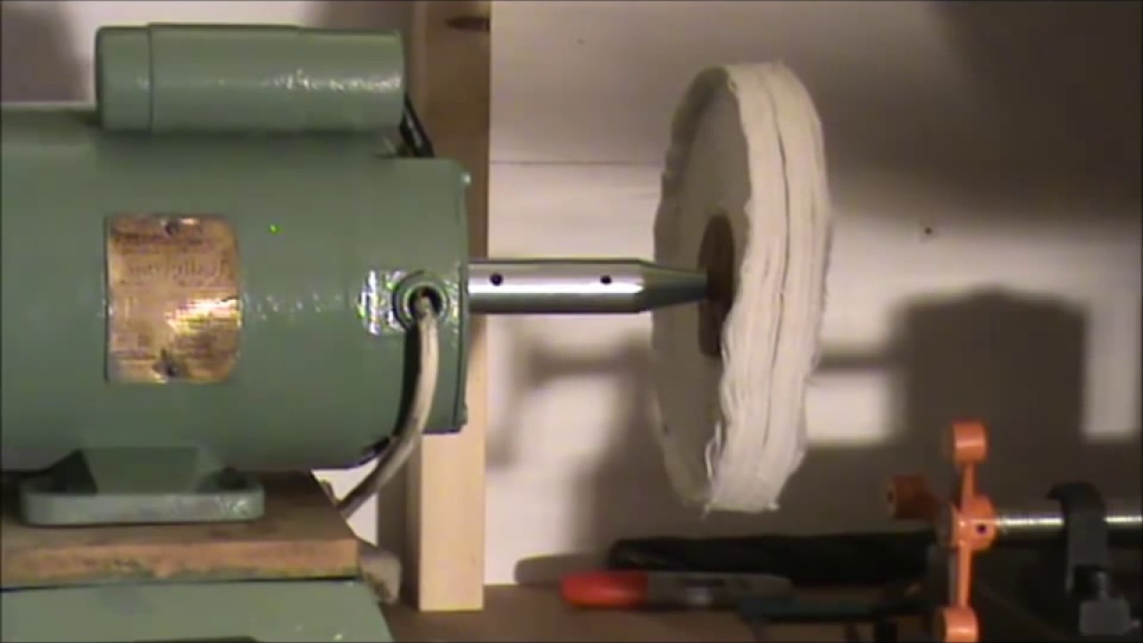 Homemade polishing machine from old bits we build a home shop buffing machine