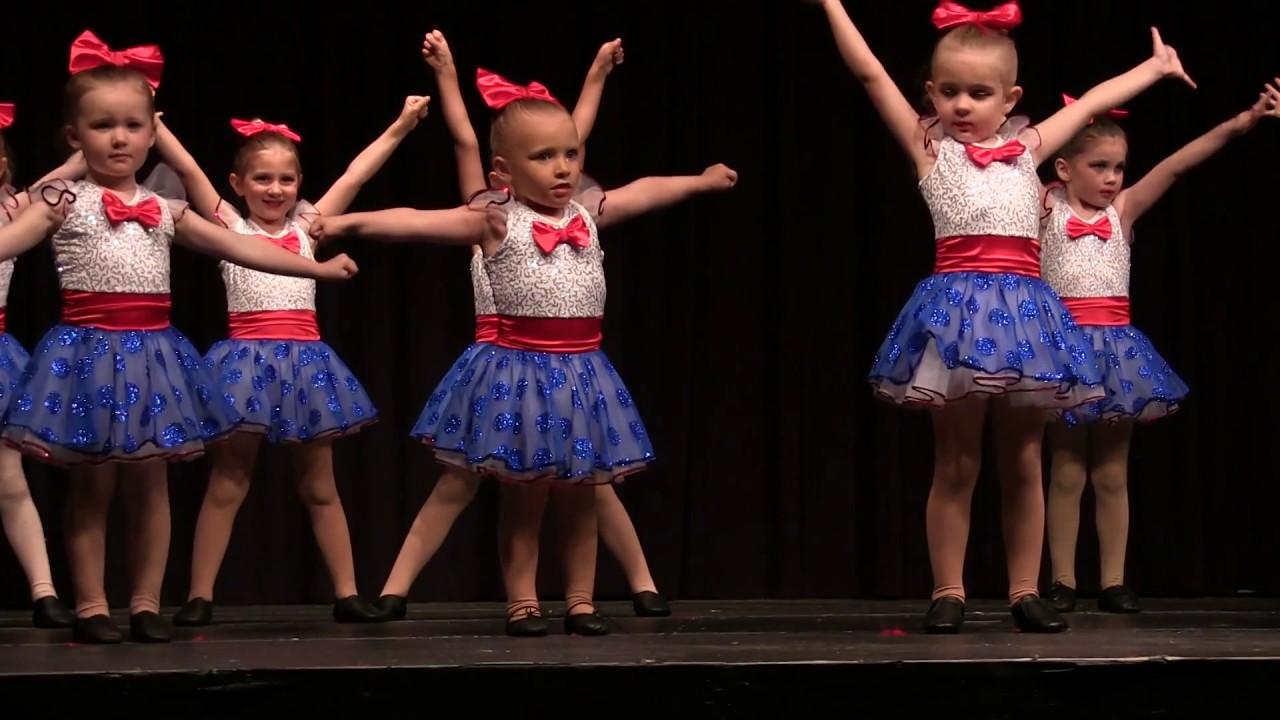 Party in the USA - 3 and 4 Year Old Pom Cheer
