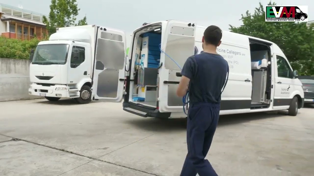Camioneta de servicios 24 horas - taller móvil