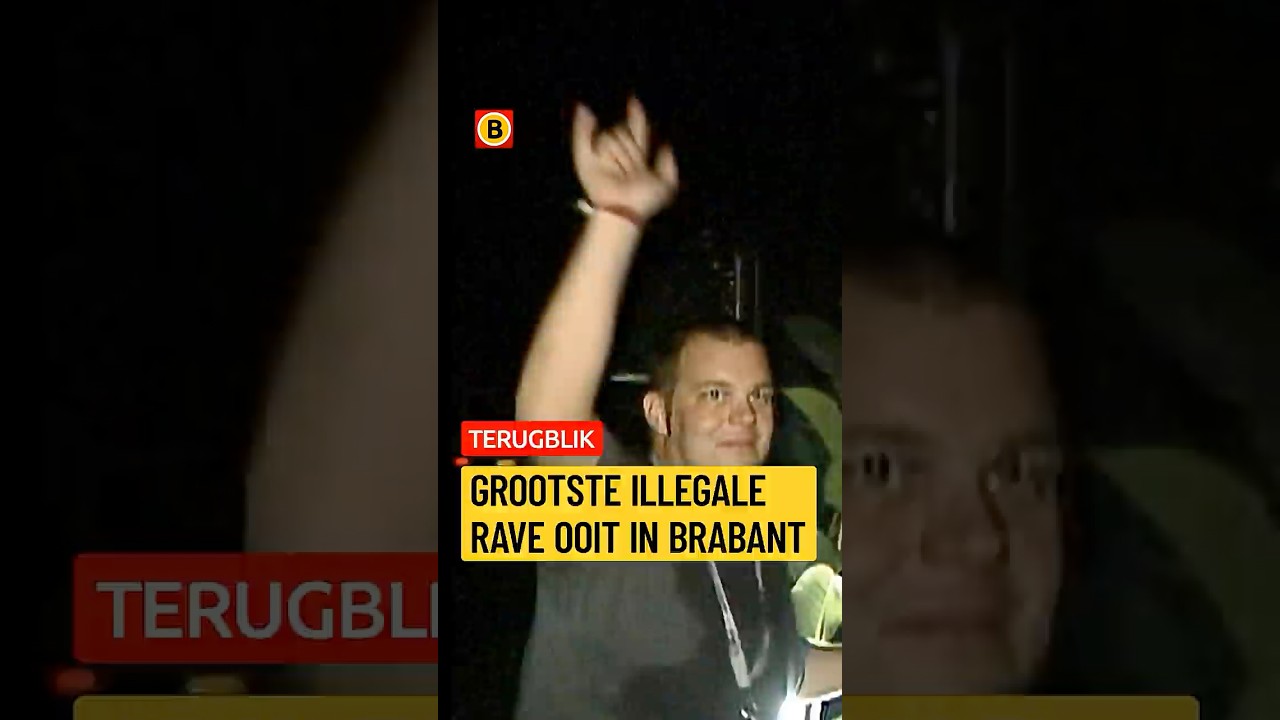 Dit was de grootste illegale rave ooit in Brabant | #Rave
