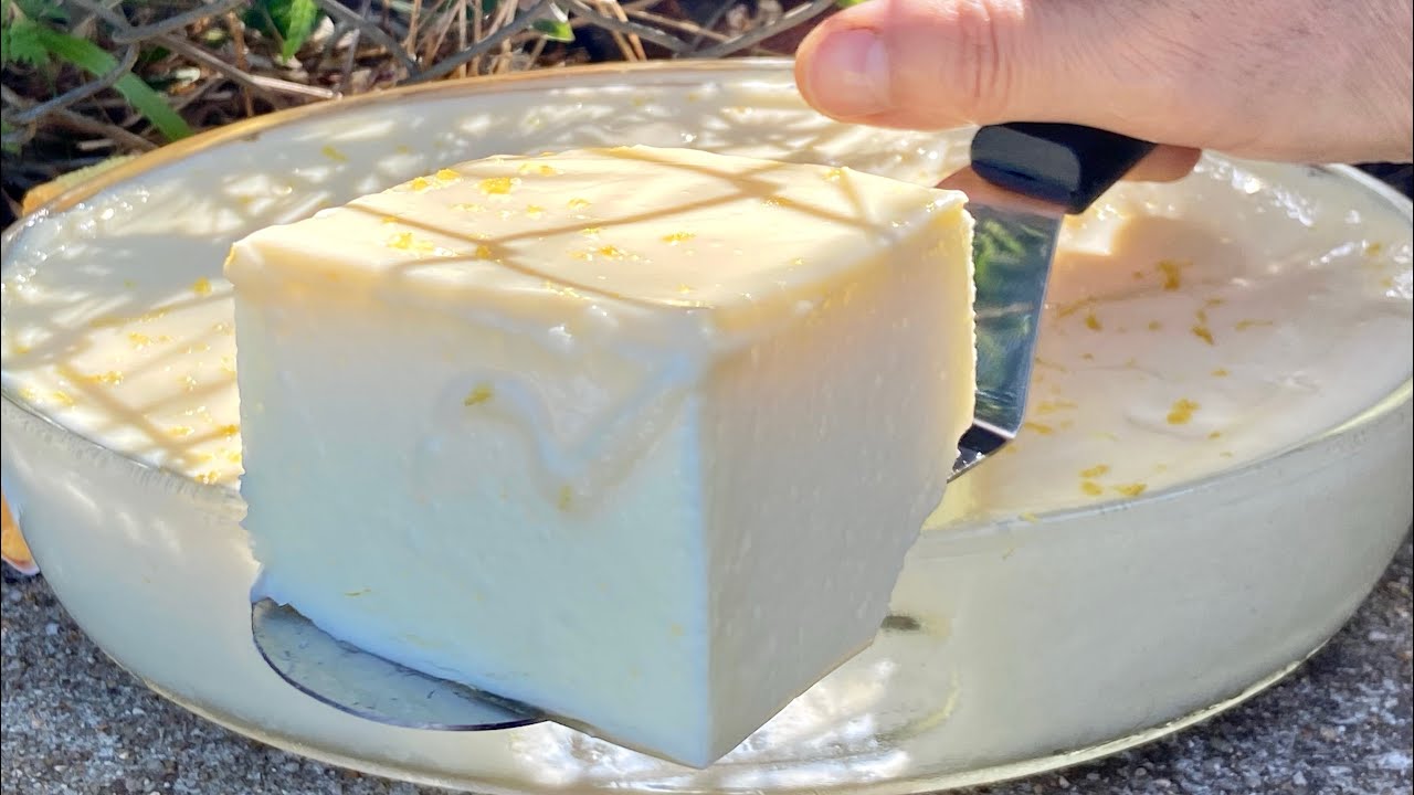 Sobremesa de Verão com sabor a Limão 🍋