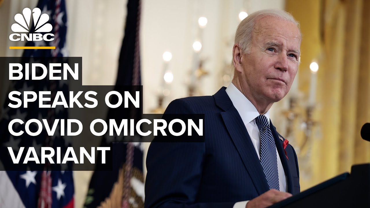 President Biden visits NIH and speaks on Covid-19 omicron variant ⁠&mdash; 12/2/21
