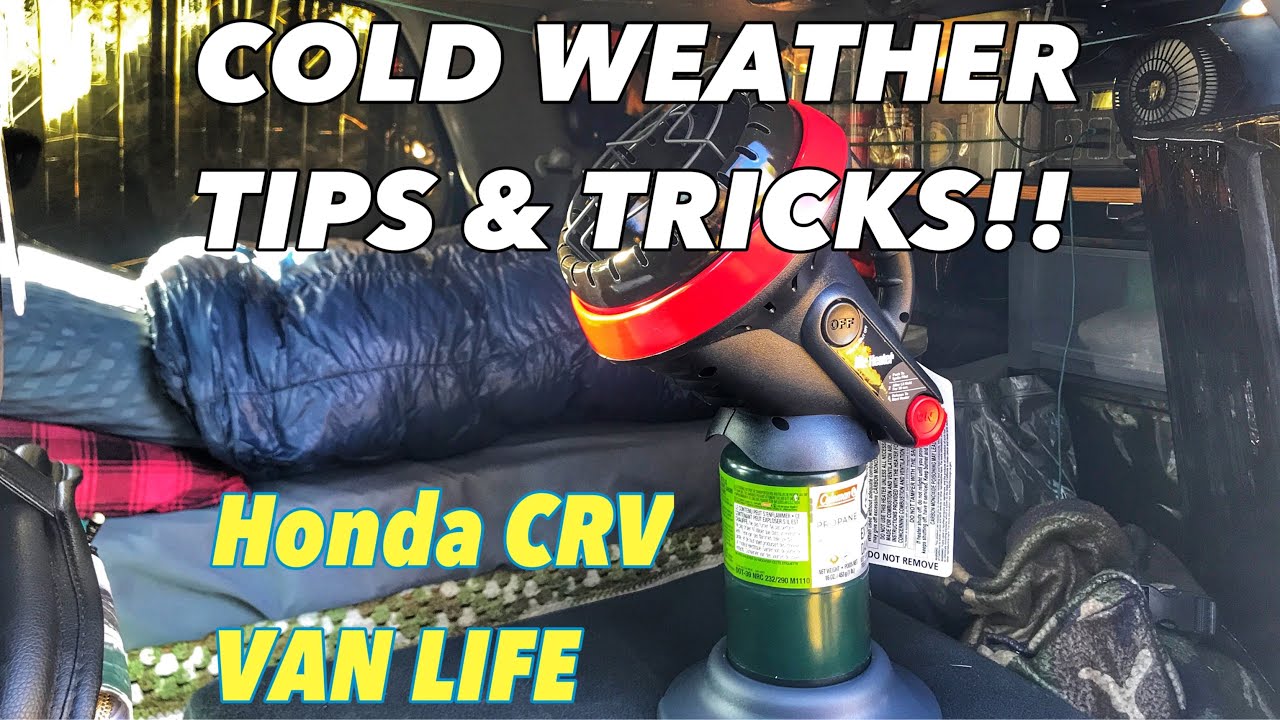 ЖИЗНЬ И СПАТЬ ВО ВНЕДОРОЖНИКЕ ЗИМОЙ | Honda CRV Van Life Camper