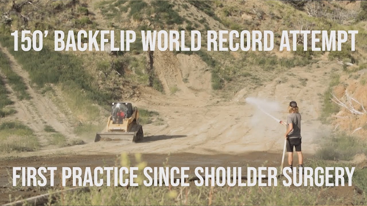 Let's Break Some Records! 150 Foot Backflip ep. 1