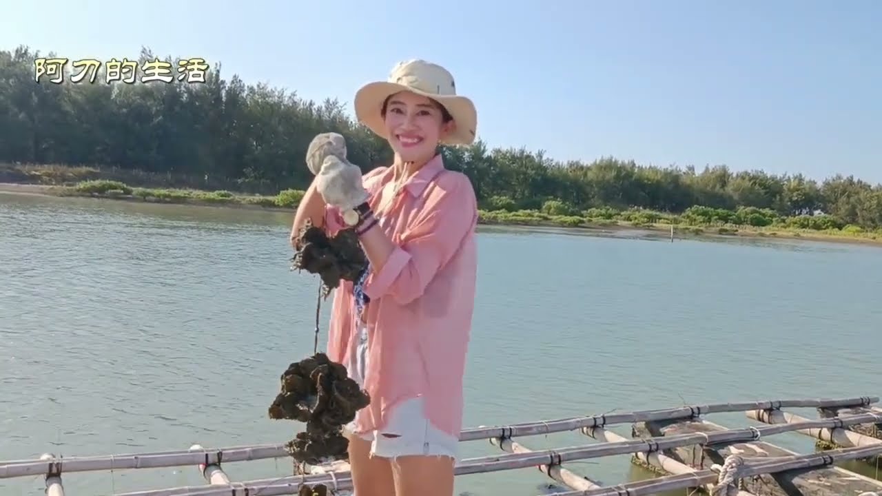 準備抓蚵仔