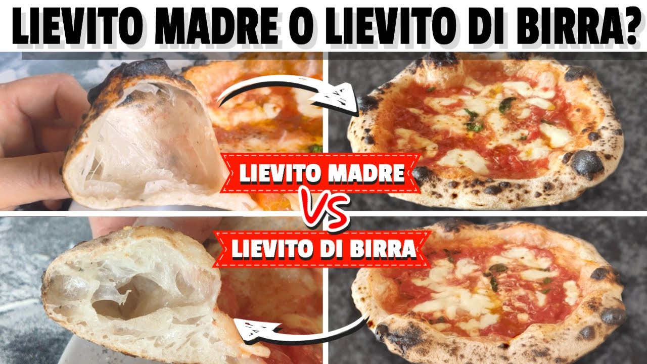 🍕 PIZZA NAPOLETANA CON LIEVITO DI BIRRA VS LIEVITO MADRE CON AUTOLISI NO BIGA