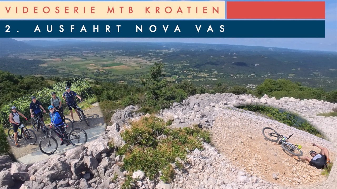 Videoserie Mountainbike in Kroatien - Teil 3: Ausfahrt Nova Vas