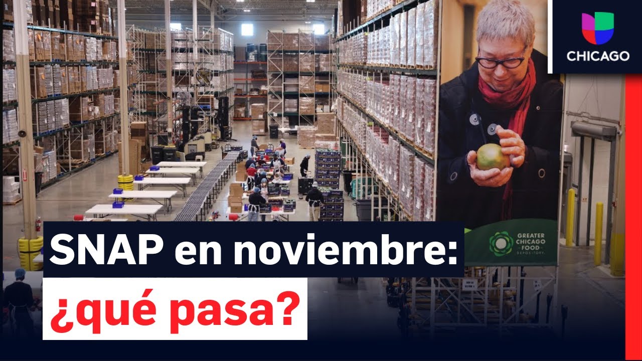 Incertidumbre entre beneficiarios de SNAP: así se prepara el Greater Chicago Food Depository