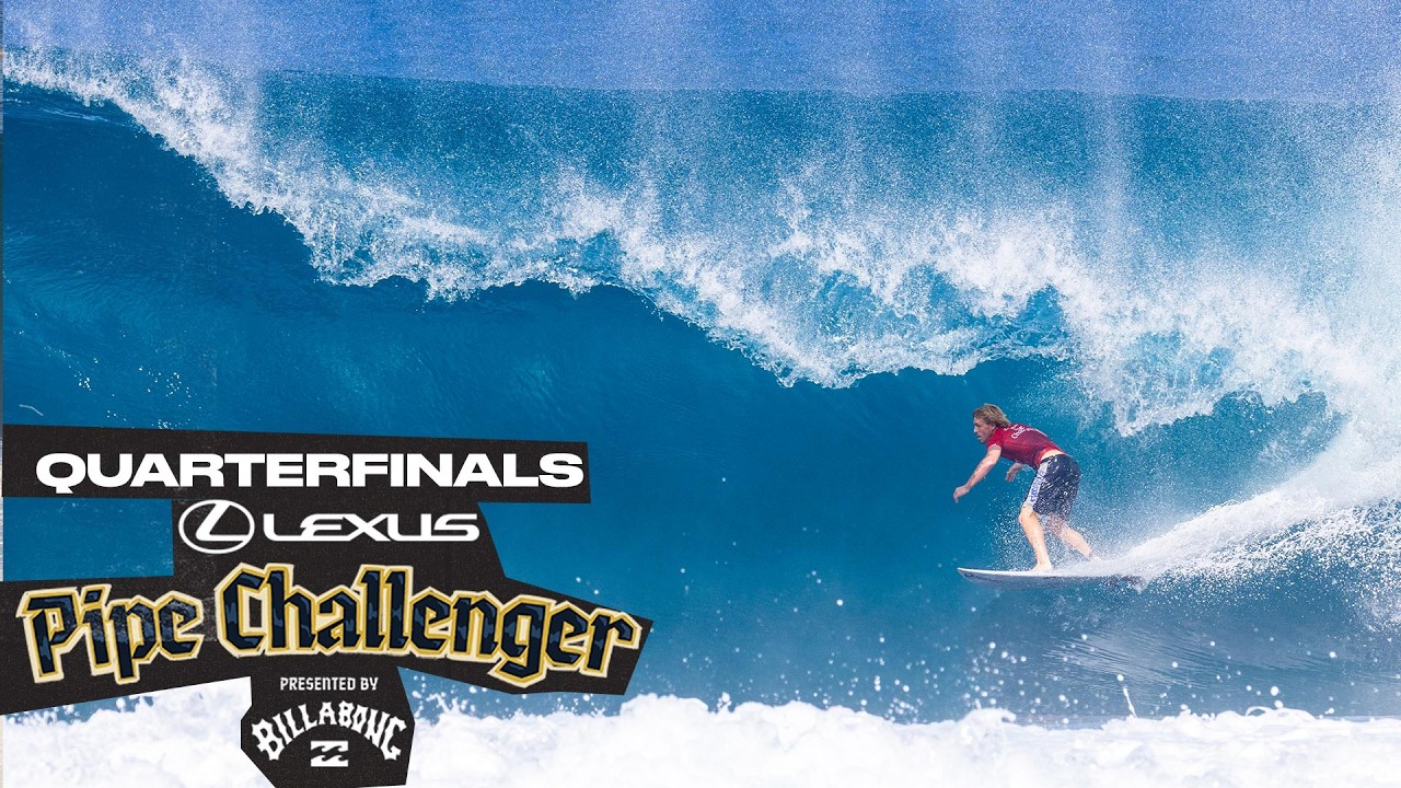 Xavier Huxtable, Eli Hanneman, Benji Brand, George Pittar | Lexus Pipe Challenger - Quarters