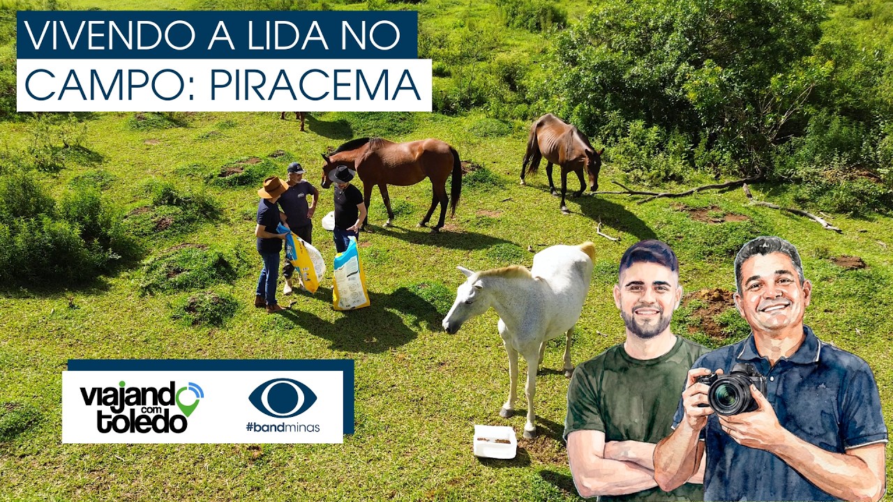 Vivendo a lida no campo: um dia trabalhando na ro&ccedil;a em Piracema!
