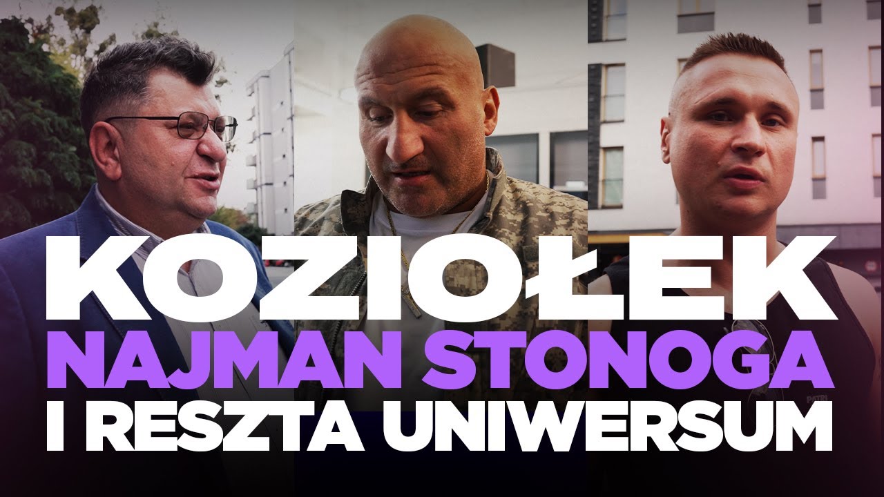 STONOGA, NAJMAN, KOZIOŁEK i reszta uniwersum | vlog