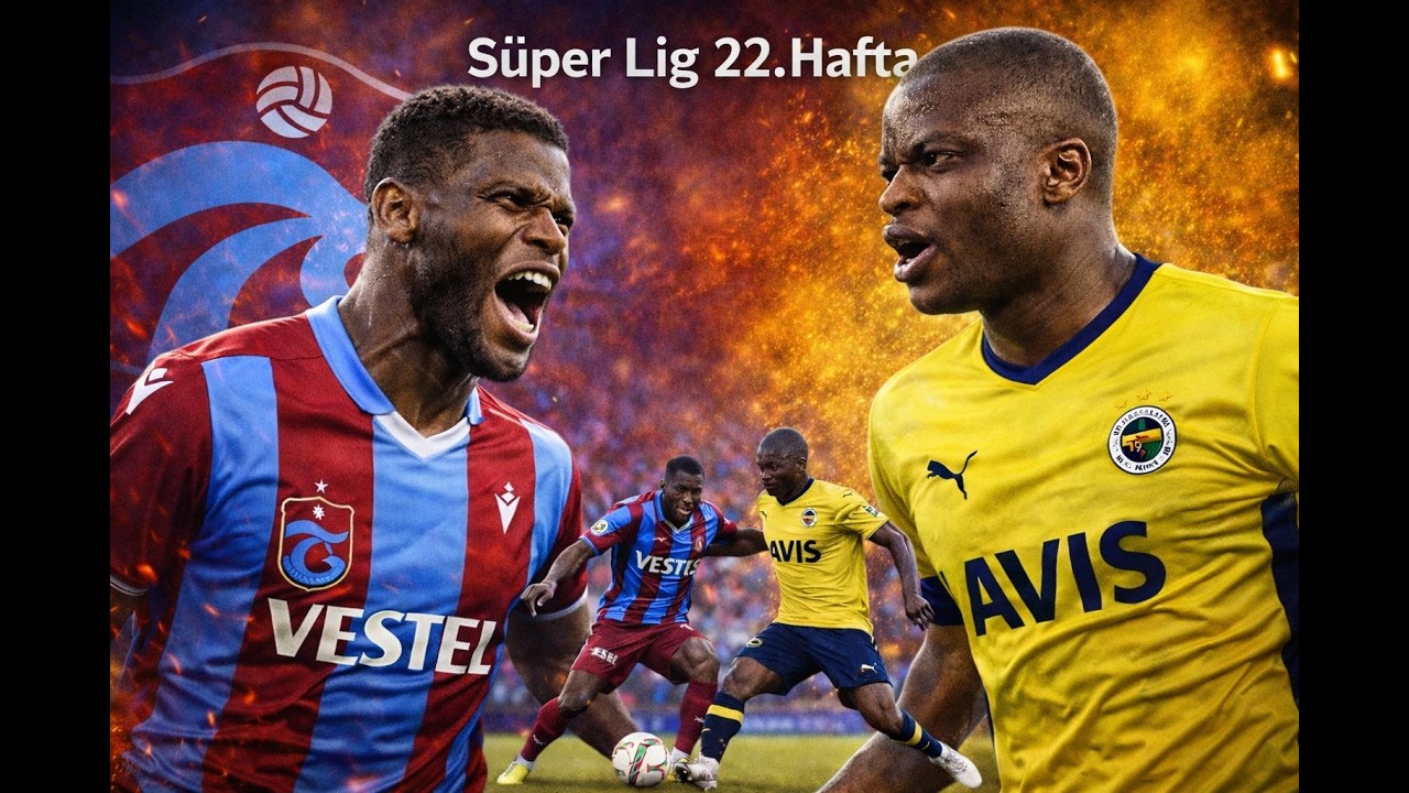 Trabzonspor | Fenerbahçe Papara Park’ta Kıyamet! 😱 Süper Lig 22. Hafta Derbisi
