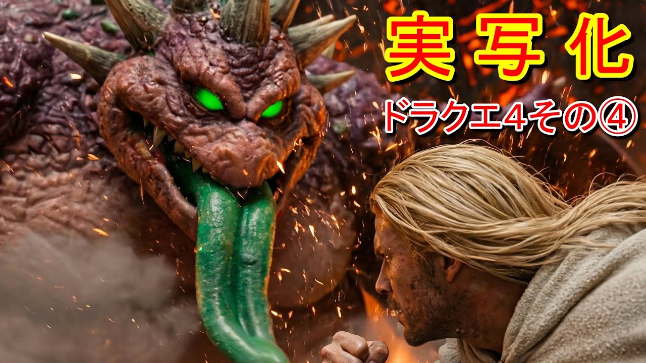 ドラゴンクエスト４【実写化その④】あなたが勇者なら…勝てそうなモンスターいる？