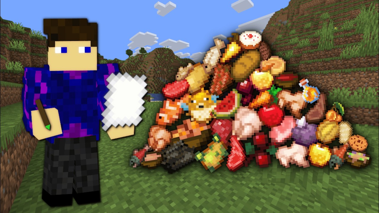 JEDES MINECRAFT ESSEN SO SCHNELL WIE MÖGLICH SAMMELN