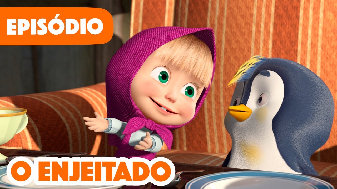 Novo episódio 2022 ✨ Masha e o Urso 👧🐻 O enjeitado 🐧👶 Episódio 23