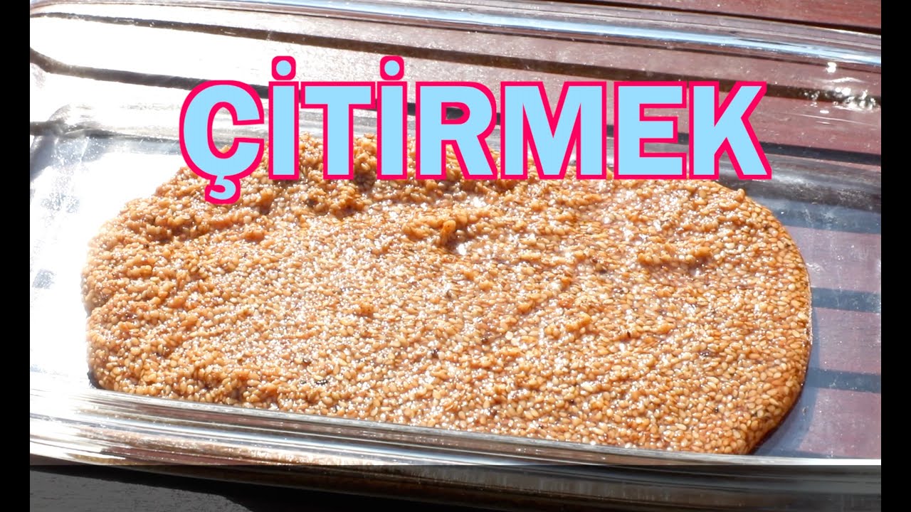 SADECE SUSAM VE BAL İLE YAPILAN ÇİTİRMEK TATLISI