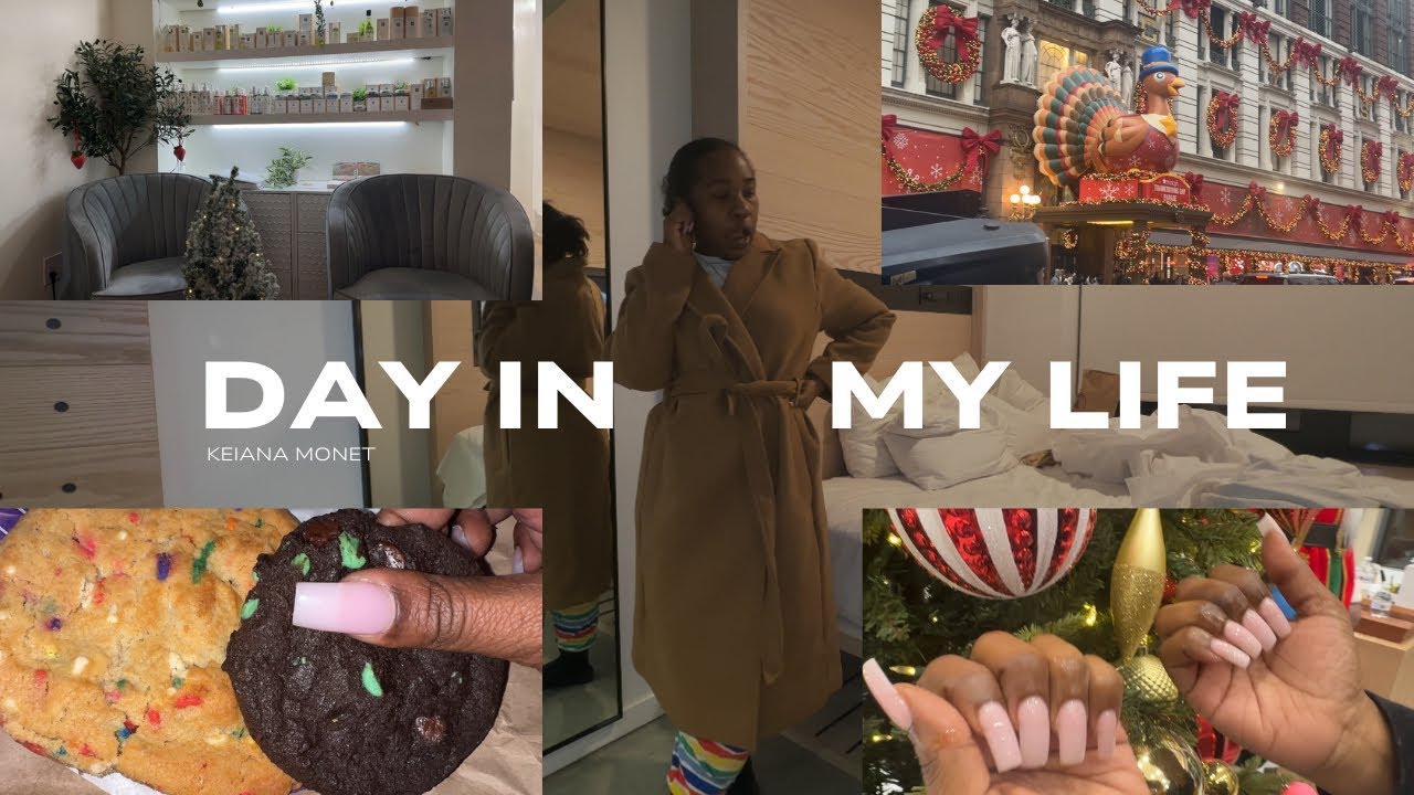 Day in my life| Rebirthing myself, New nail salon, Forced to tip, Revisiting 34th street