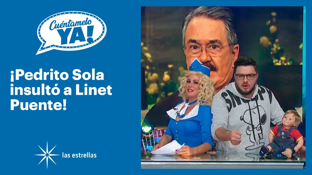 Cuéntamelo Ya!..Al Fin: ¡Captan a Pedrito Sola insultando a su compañera! l Los Tu-Vasos