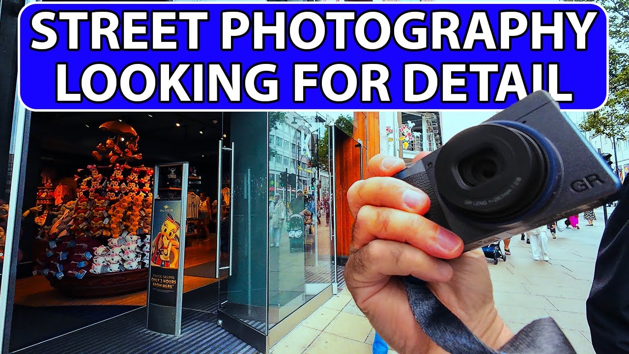 Street Photography in London Looking for The Details. POV with the Ricoh GRiiix