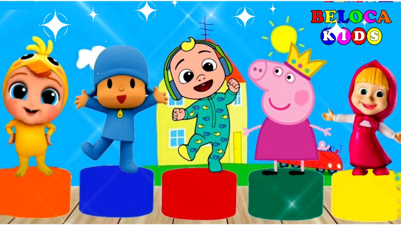 5 little monkeys | Five little monkeys jumping on the bed | Coco Song | Nursery Rhymes | Kids Songs