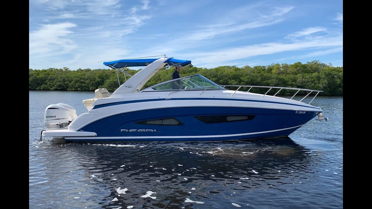 Б/у лодка Regal 33 XO 2020 года продаётся в MarineMax Fort Myers