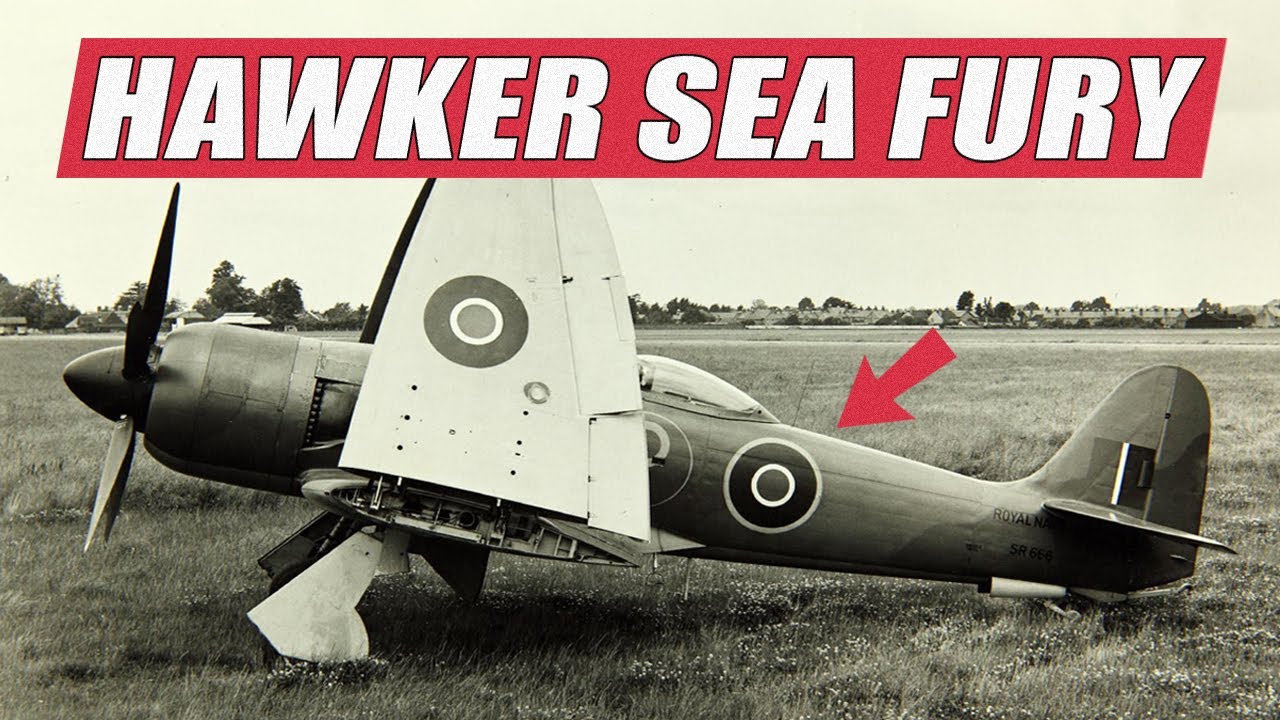 Hawker Sea Fury: последний винтовой истребитель, опередивший эпоху реактивной авиации