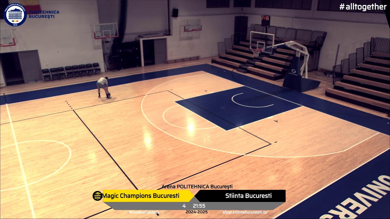 LIVE CN U17 TFB🏀CS Magic Champions Bucuresti - CSU Știința Politehnica București