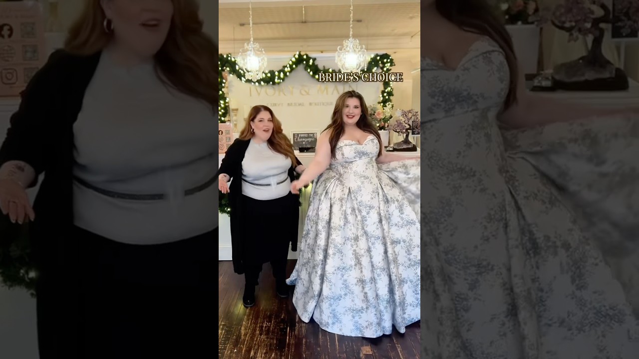 Mom vs. Bride Wedding Dress Showdown! Structure Ballgown Edition! 🪄🤍✨